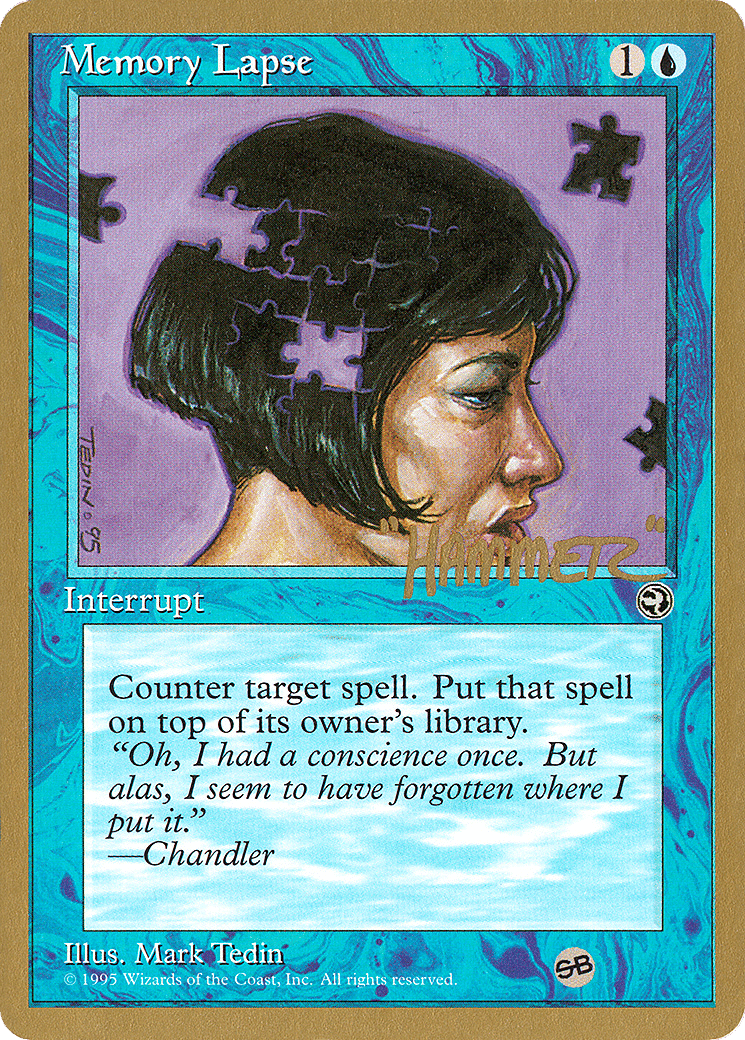 Memory Lapse — Pro Tour Collector Set — Magic: The Gathering