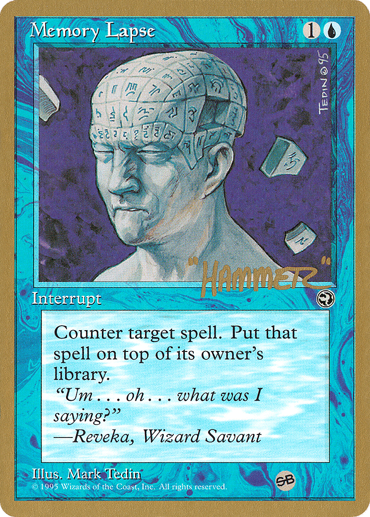 Memory Lapse — Pro Tour Collector Set — Magic: The Gathering