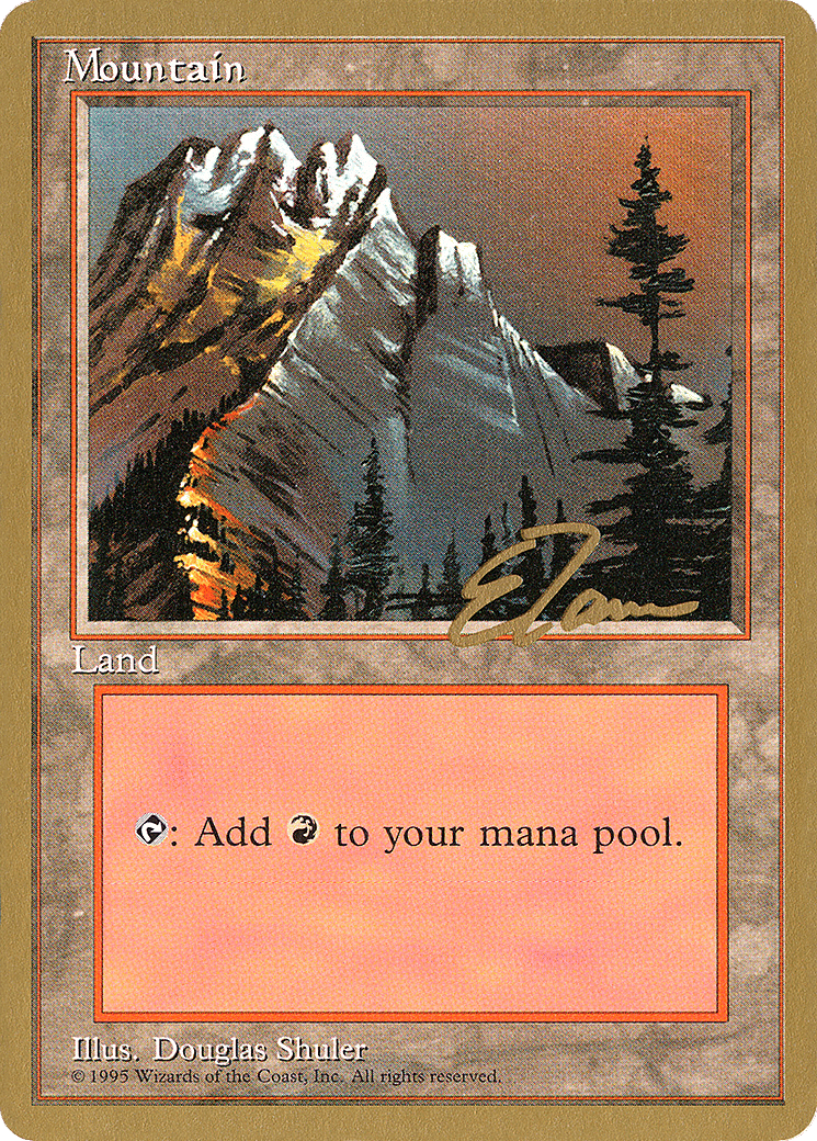 Montagne — Pro Tour Collector Set — Magic: The Gathering