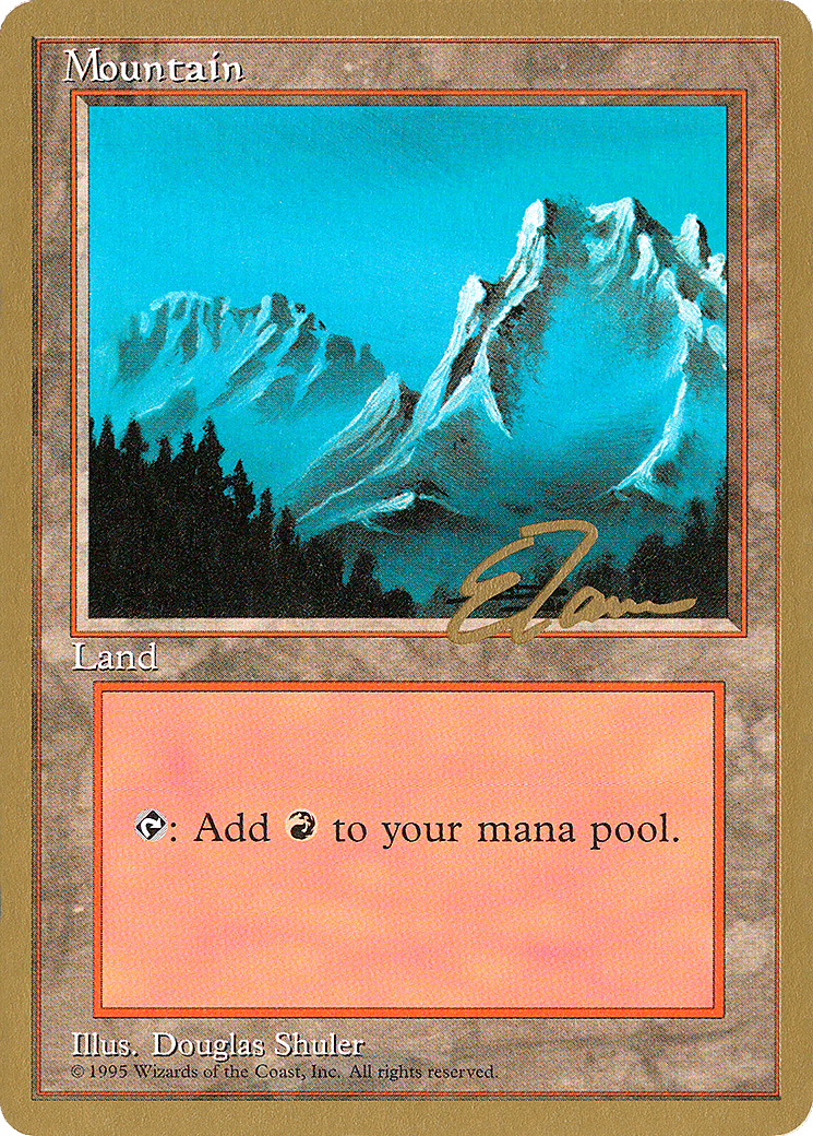 Montagne — Pro Tour Collector Set — Magic: The Gathering