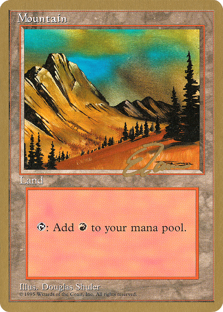 Montagne — Pro Tour Collector Set — Magic: The Gathering