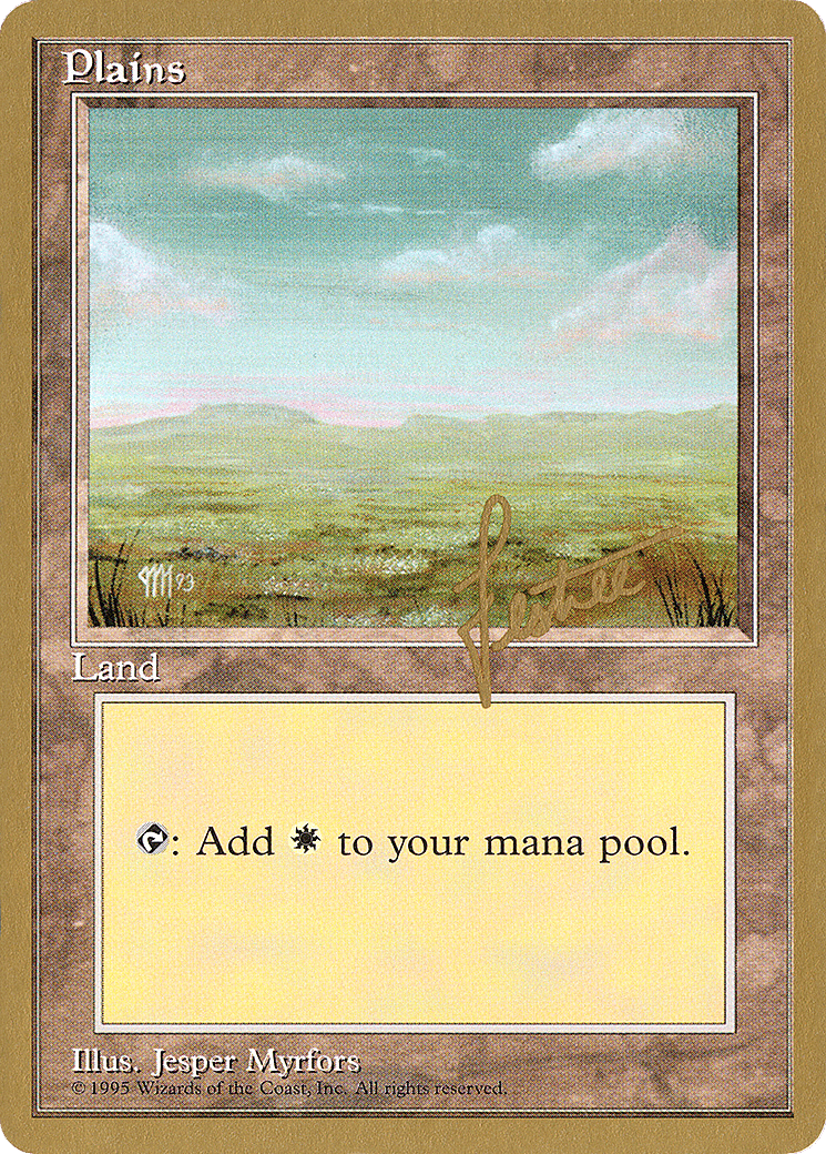 Plains — Pro Tour Collector Set — Magic: The Gathering