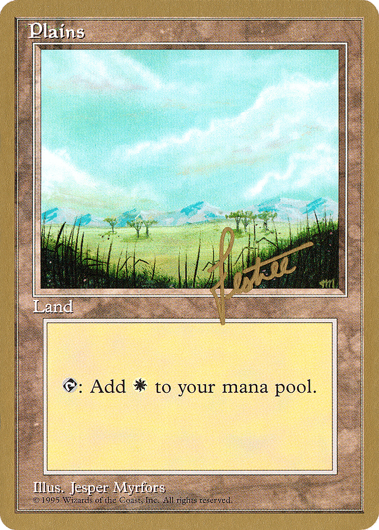 Plains — Pro Tour Collector Set — Magic: The Gathering