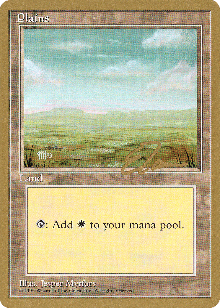 Plains — Pro Tour Collector Set — Magic: The Gathering