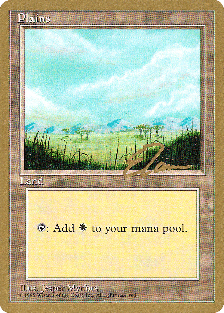 Plains — Pro Tour Collector Set — Magic: The Gathering