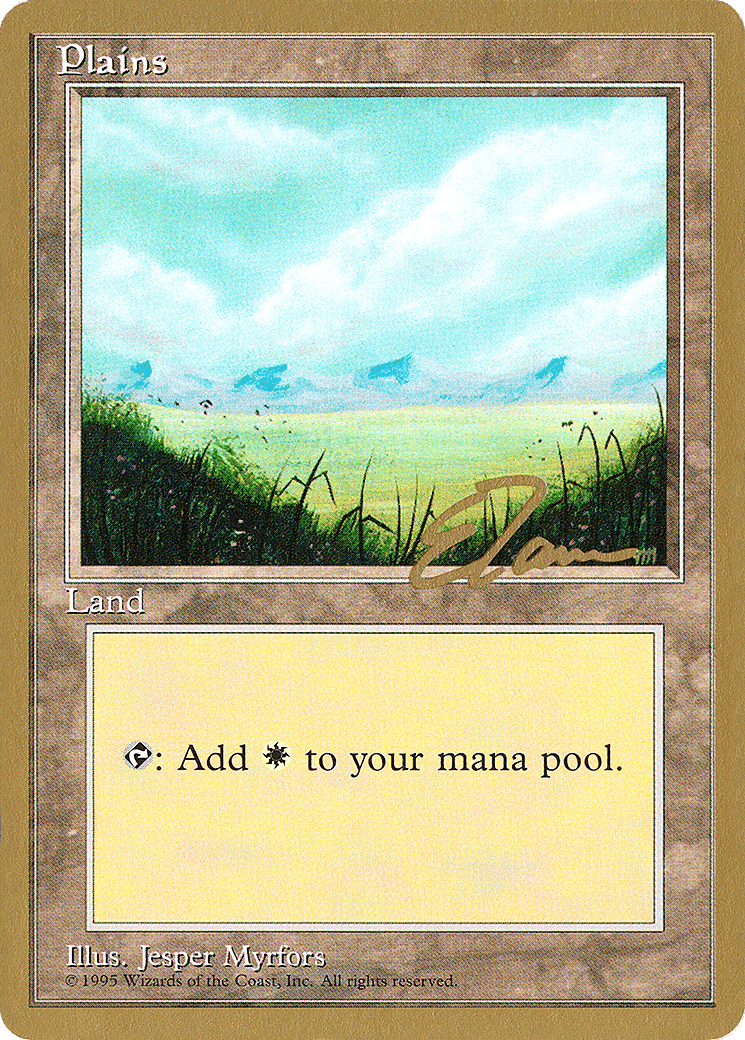 Plains — Pro Tour Collector Set — Magic: The Gathering