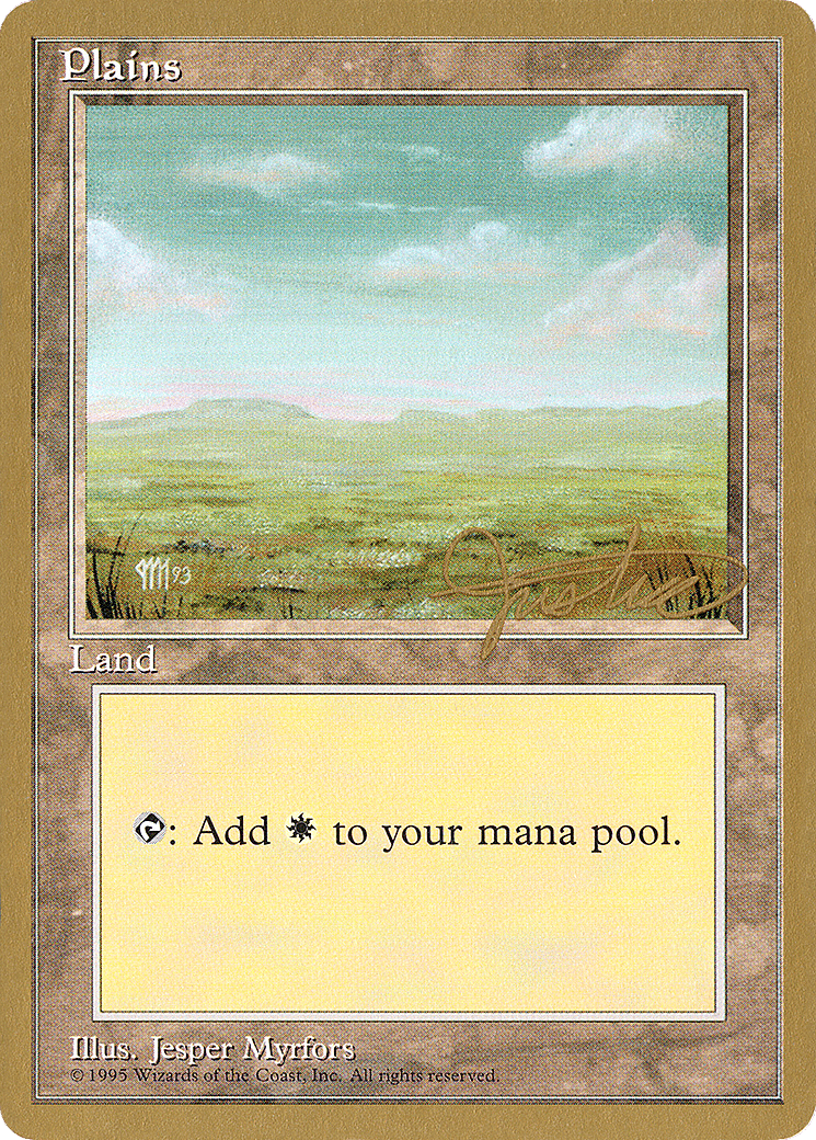 Plaine — Pro Tour Collector Set — Magic: The Gathering