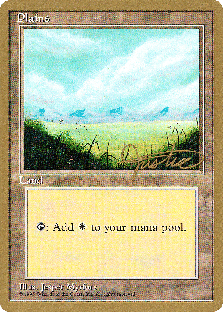 Plains — Pro Tour Collector Set — Magic: The Gathering