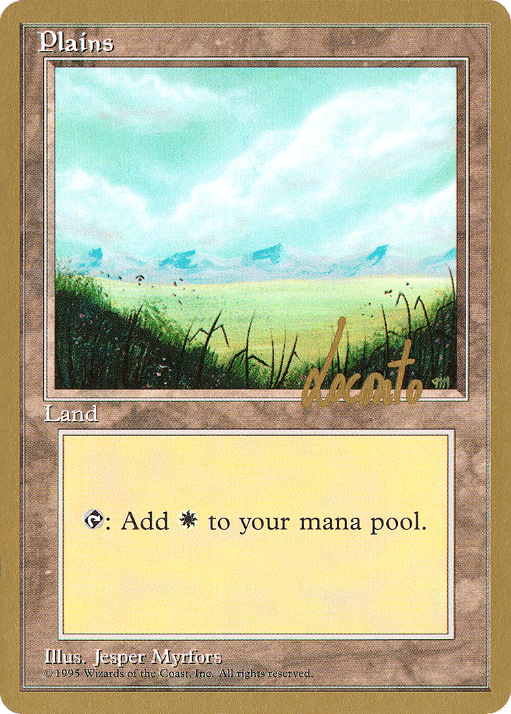 Plains — Pro Tour Collector Set — Magic: The Gathering