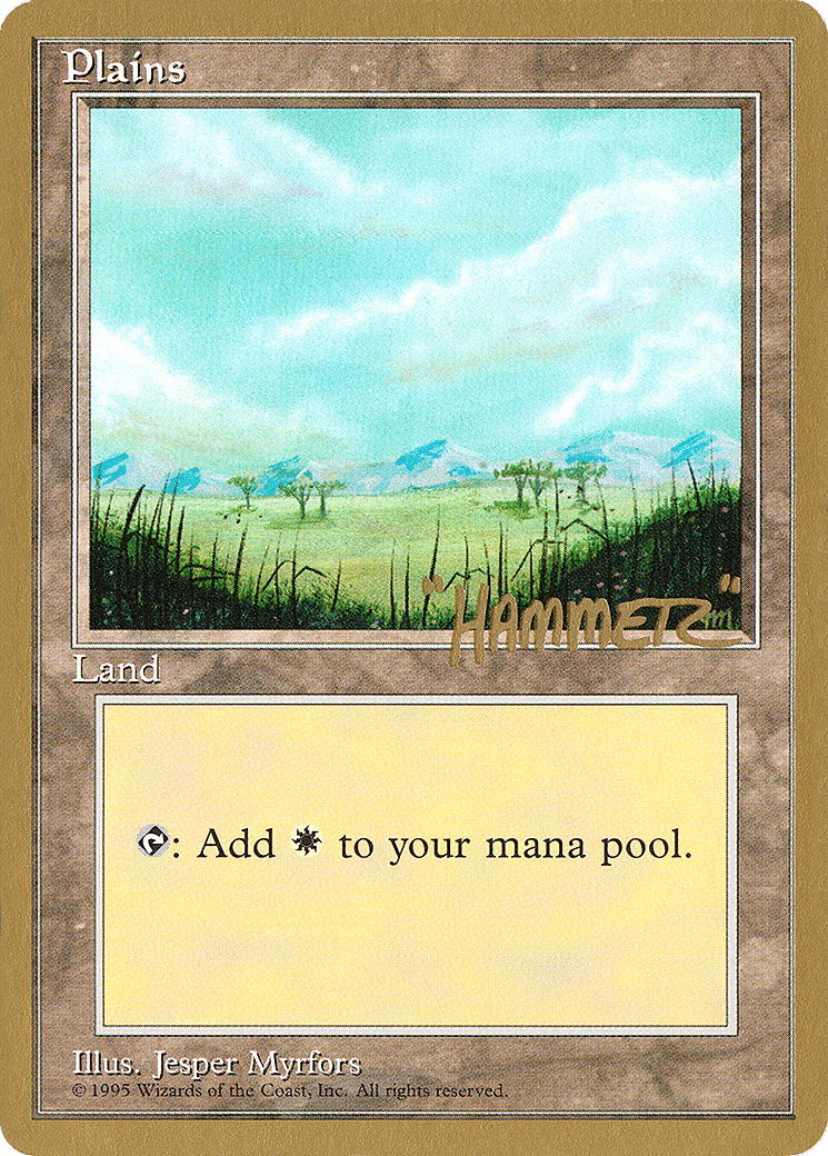 Plains — Pro Tour Collector Set — Magic: The Gathering