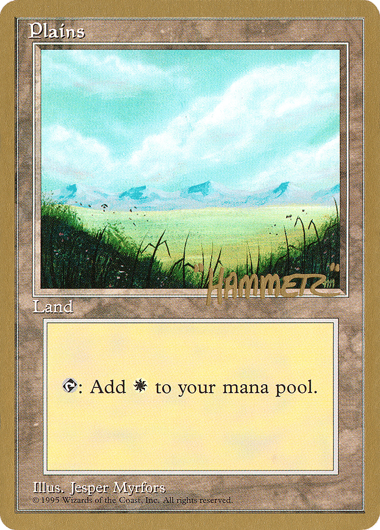 Plains — Pro Tour Collector Set — Magic: The Gathering