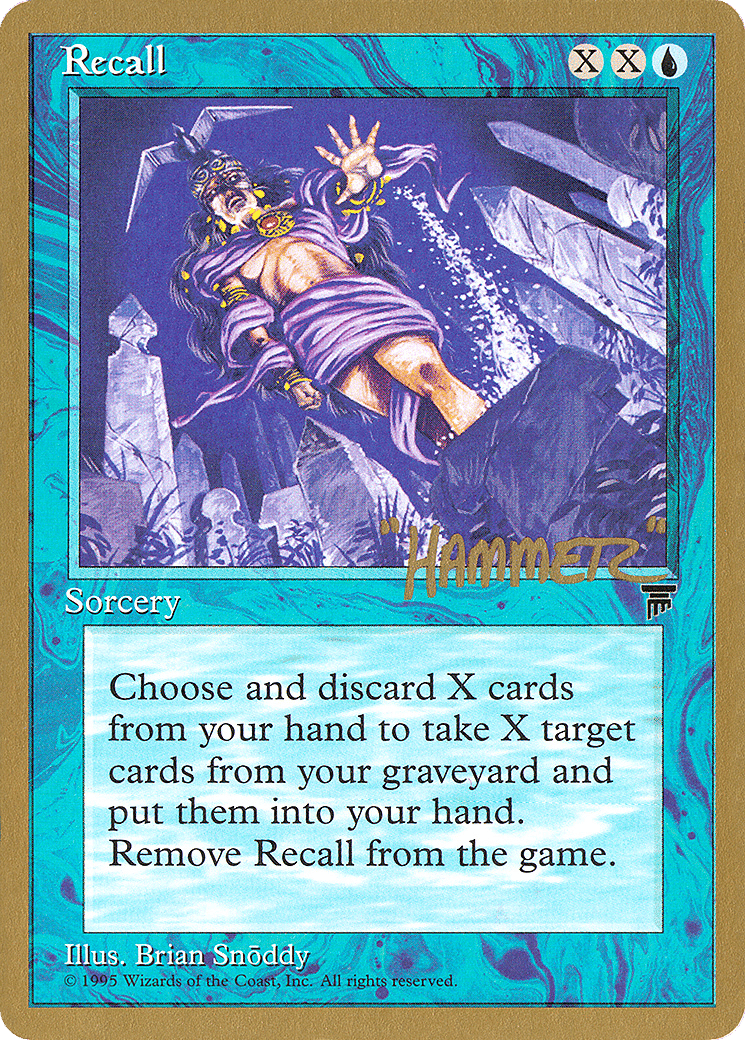 Recall — Pro Tour Collector Set — Magic: The Gathering