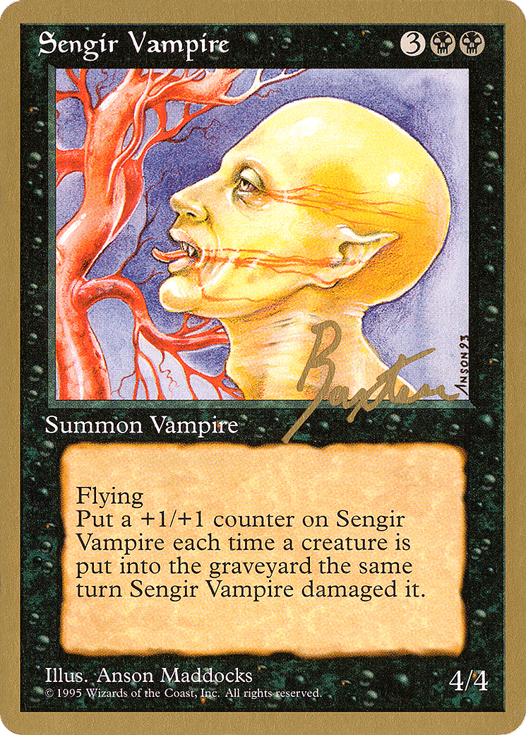 Sengir Vampire — Pro Tour Collector Set — Magic: The Gathering