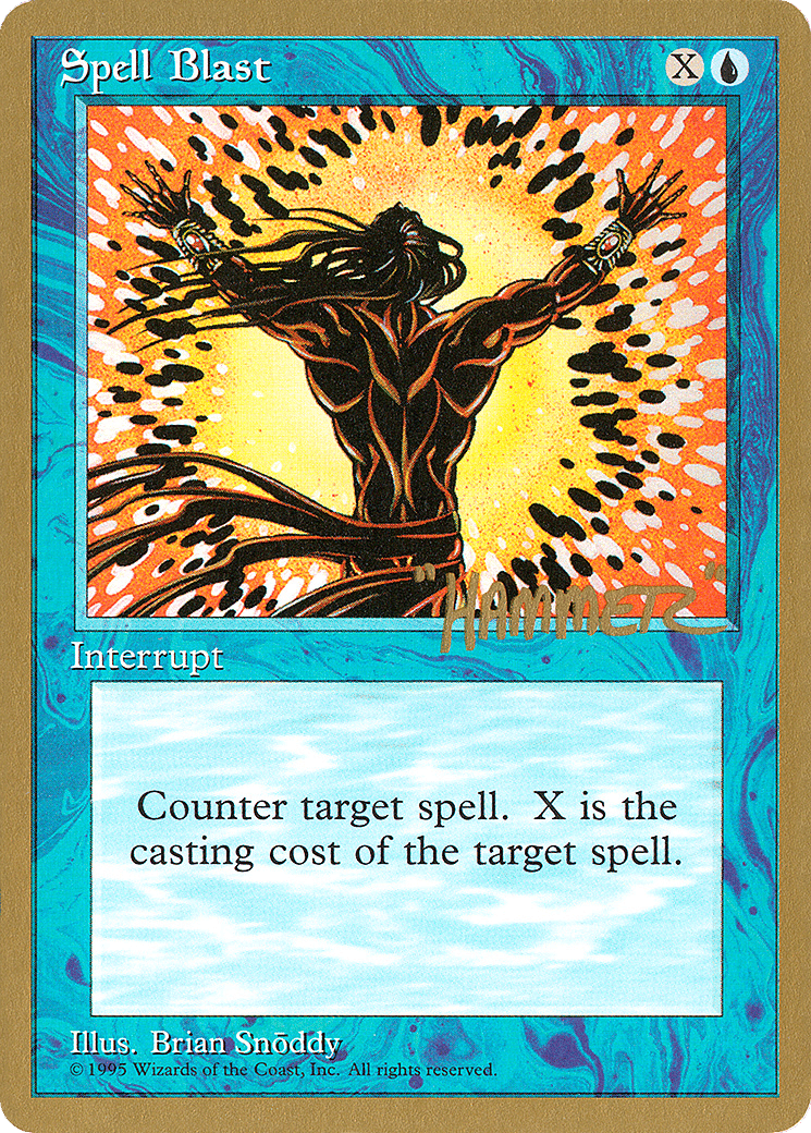 Spell Blast — Pro Tour Collector Set — Magic: The Gathering