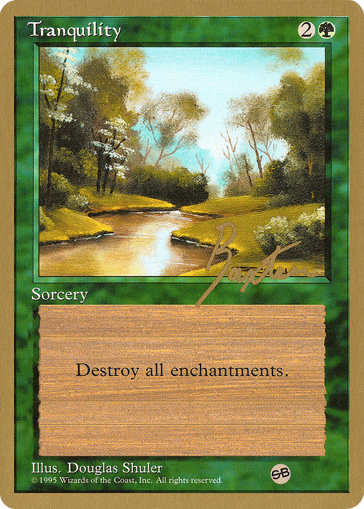 Tranquility — Pro Tour Collector Set — Magic: The Gathering