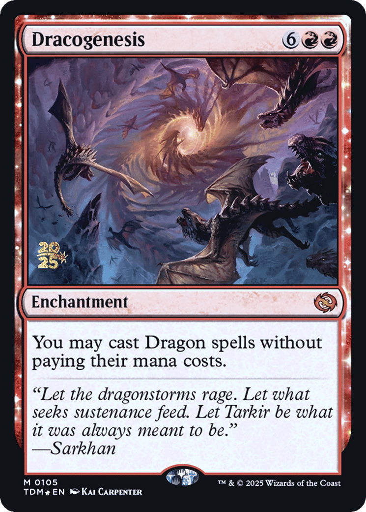 Dracogenesis — Tarkir: Dragonstorm Promos — Magic: The Gathering