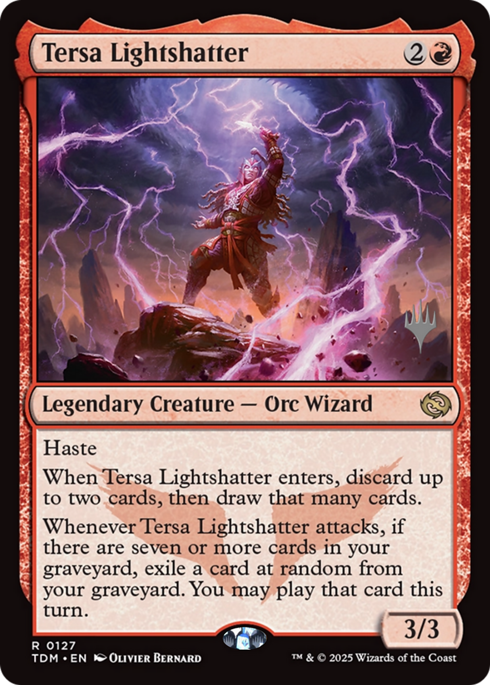 Tersa Lightshatter — Tarkir: Dragonstorm Promos — Magic: The Gathering