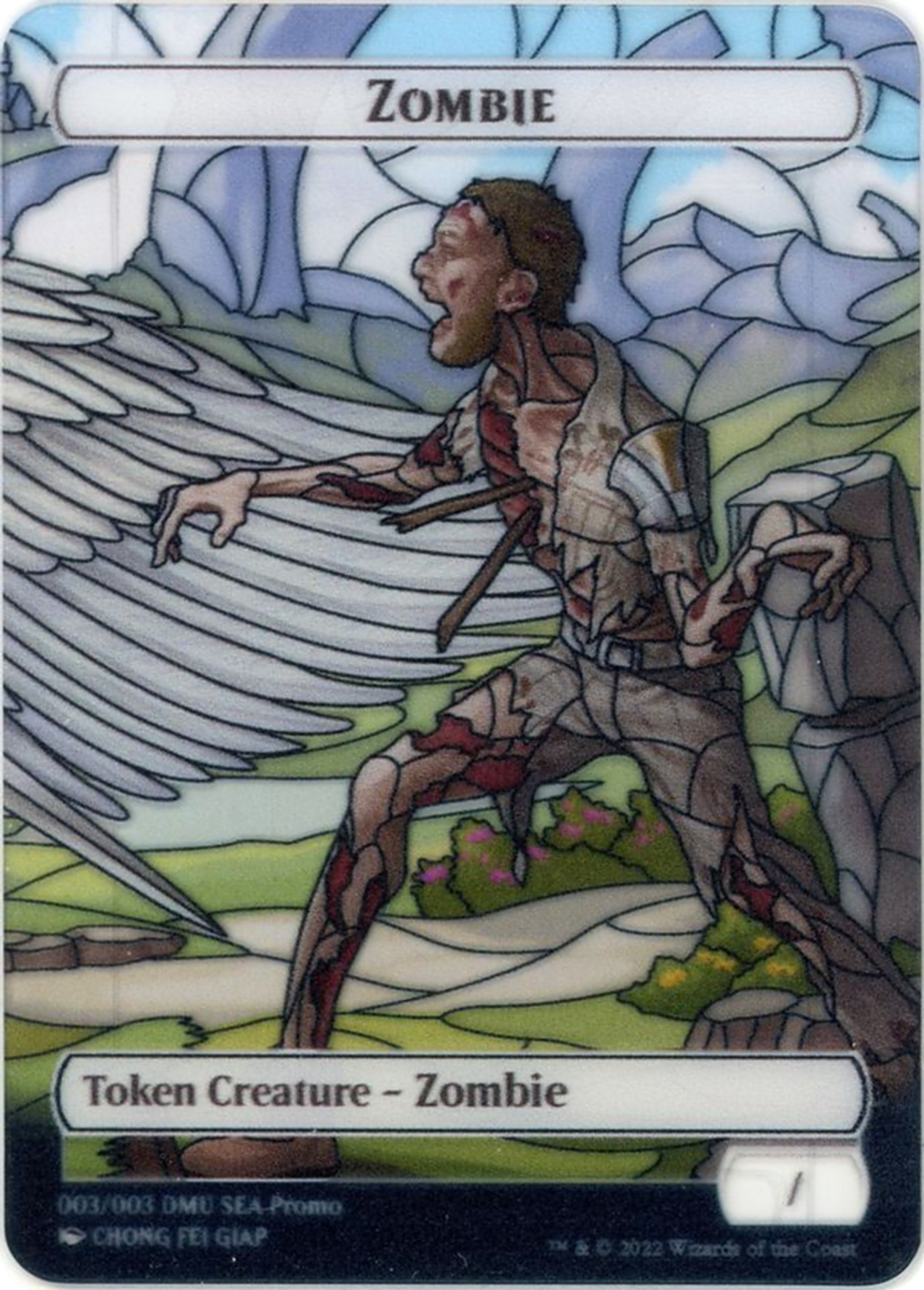 Zombie — Dominaria United Southeast Asia Tokens — Magic: The Gathering