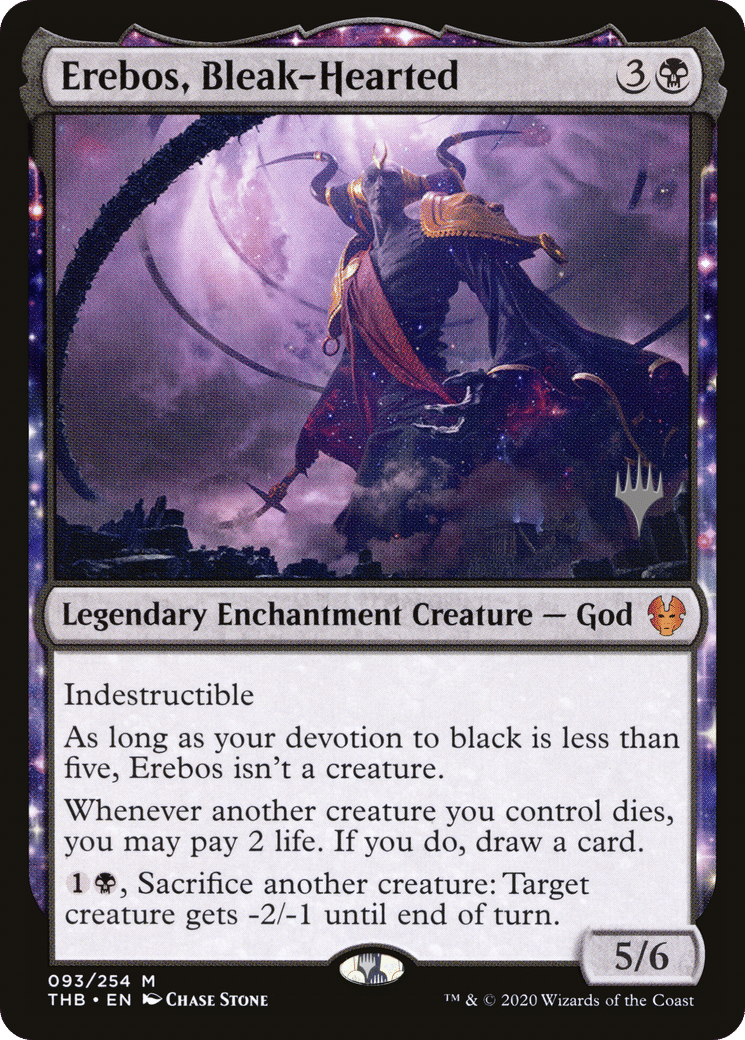 Erebos, Bleak-Hearted — Theros Beyond Death Promos — Magic: The Gathering