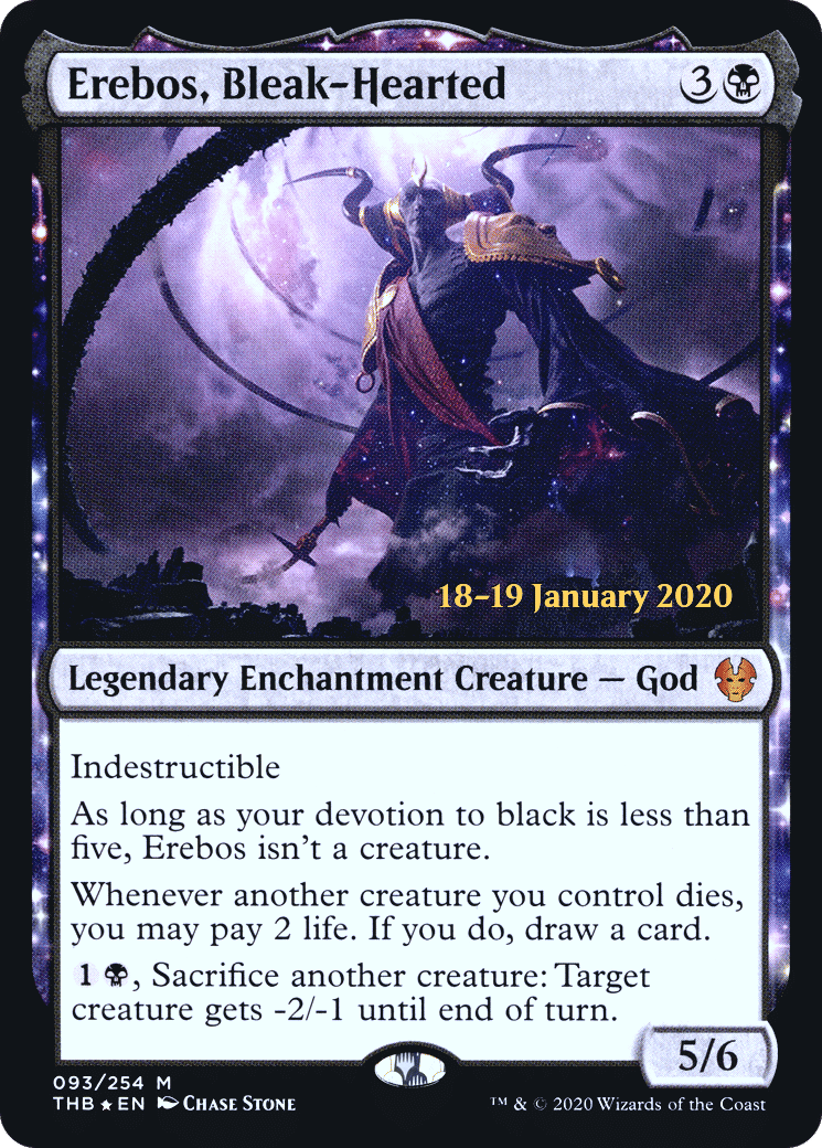 Erebos, Bleak-Hearted — Theros Beyond Death Promos — Magic: The Gathering