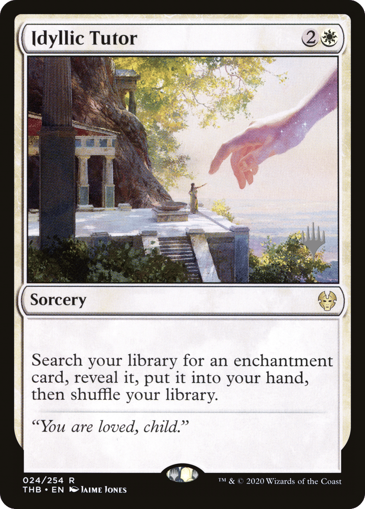 Idyllic Tutor — Theros Beyond Death Promos — Magic: The Gathering
