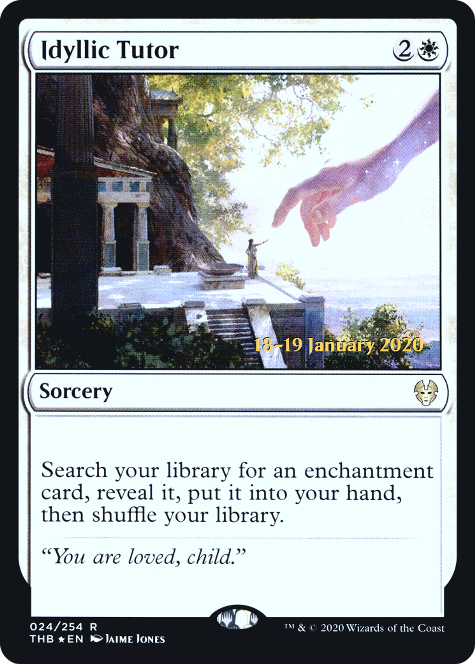 Idyllic Tutor — Theros Beyond Death Promos — Magic: The Gathering