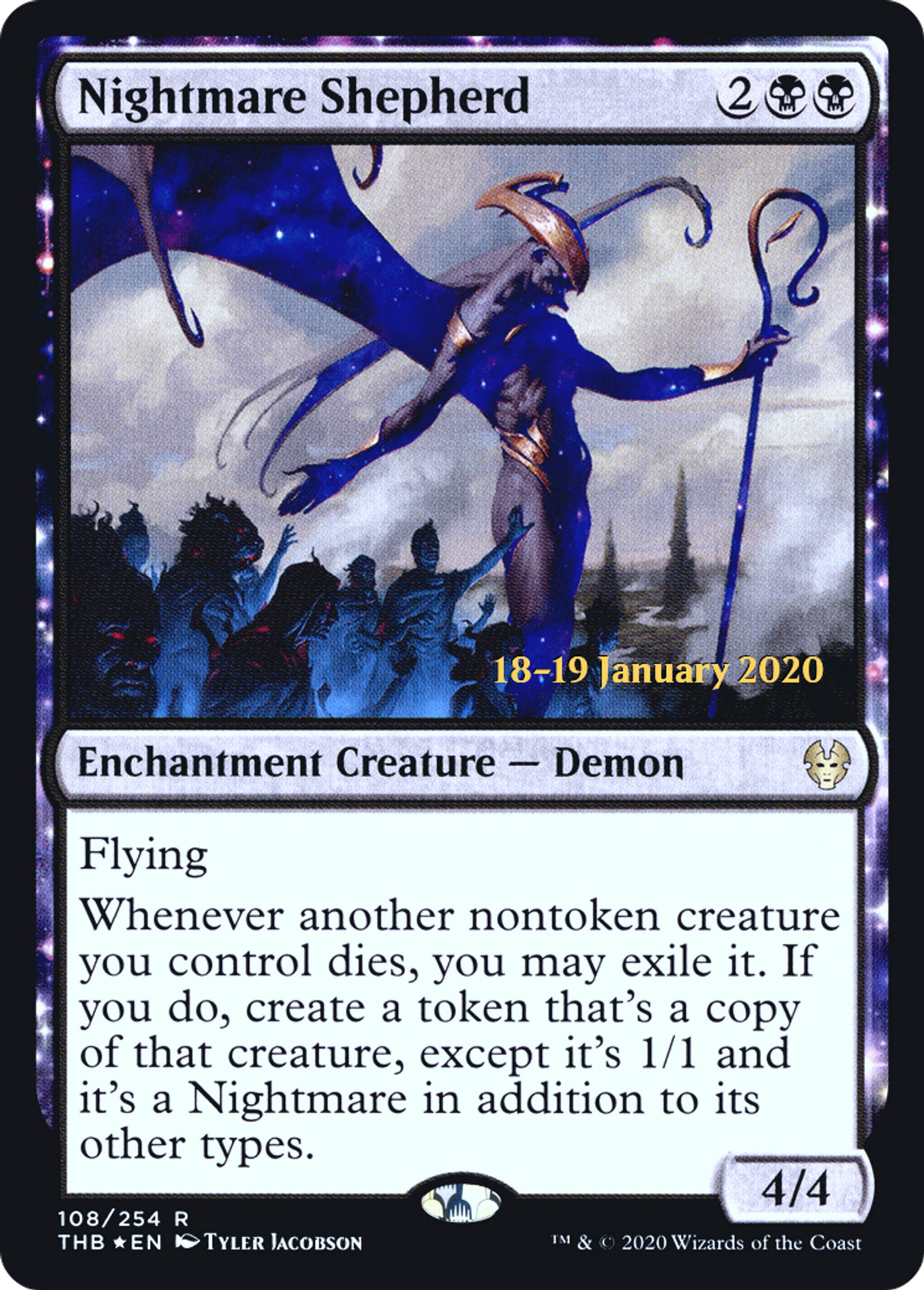 Nightmare Shepherd — Theros Beyond Death Promos — Magic: The Gathering