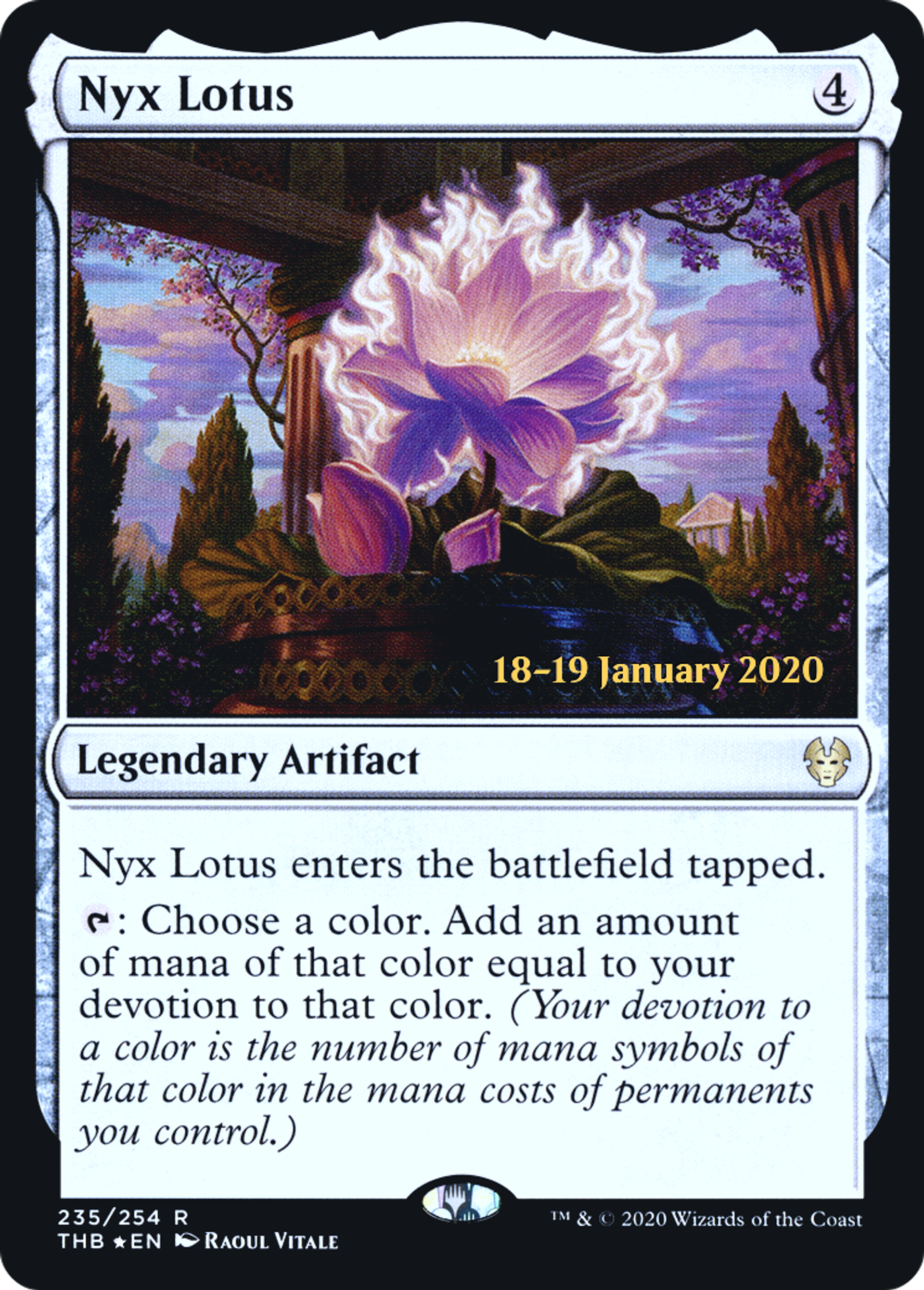 Lotus de Nyx — Theros Beyond Death Promos — Magic: The Gathering