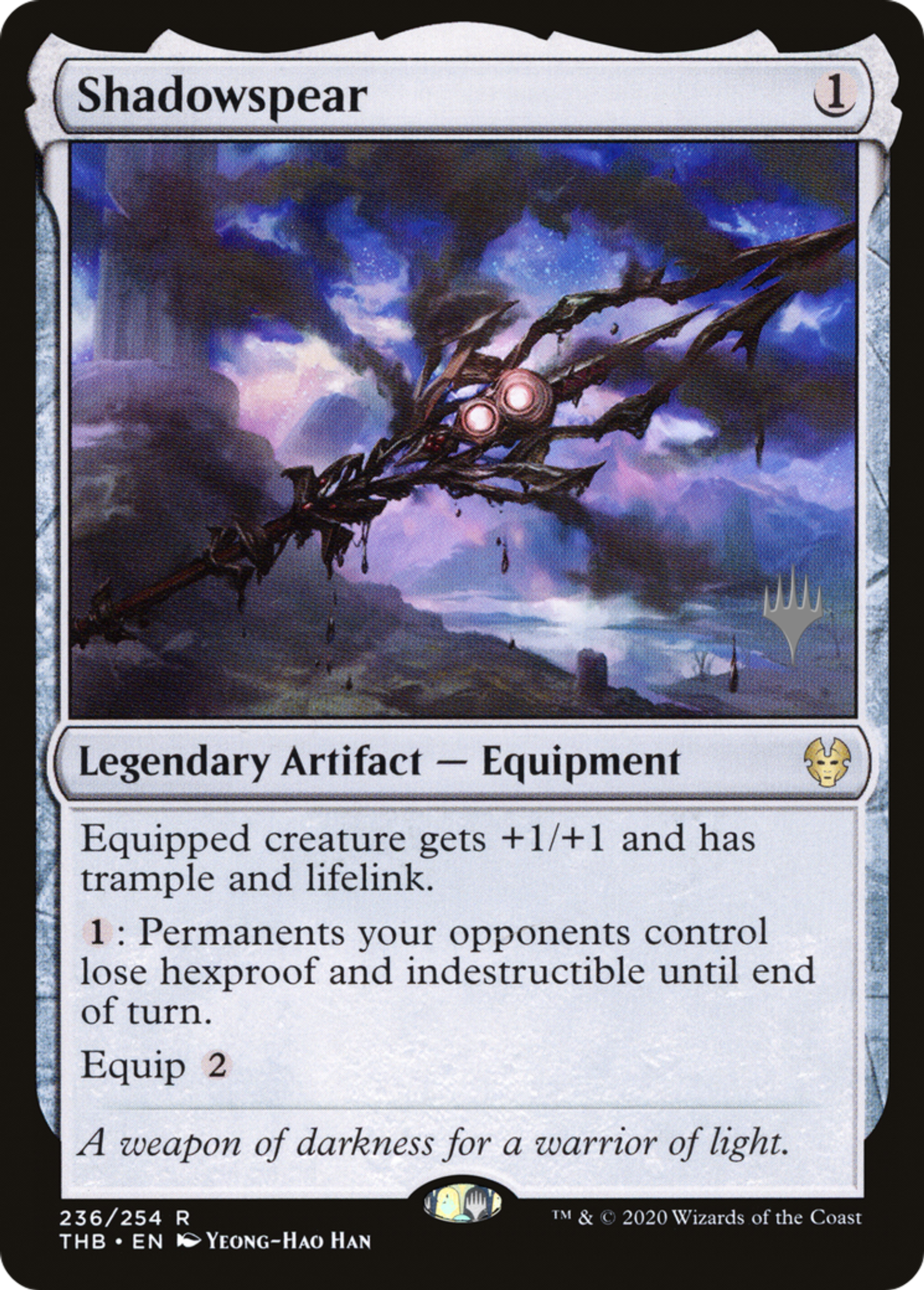 Shadowspear — Theros Beyond Death Promos — Magic: The Gathering