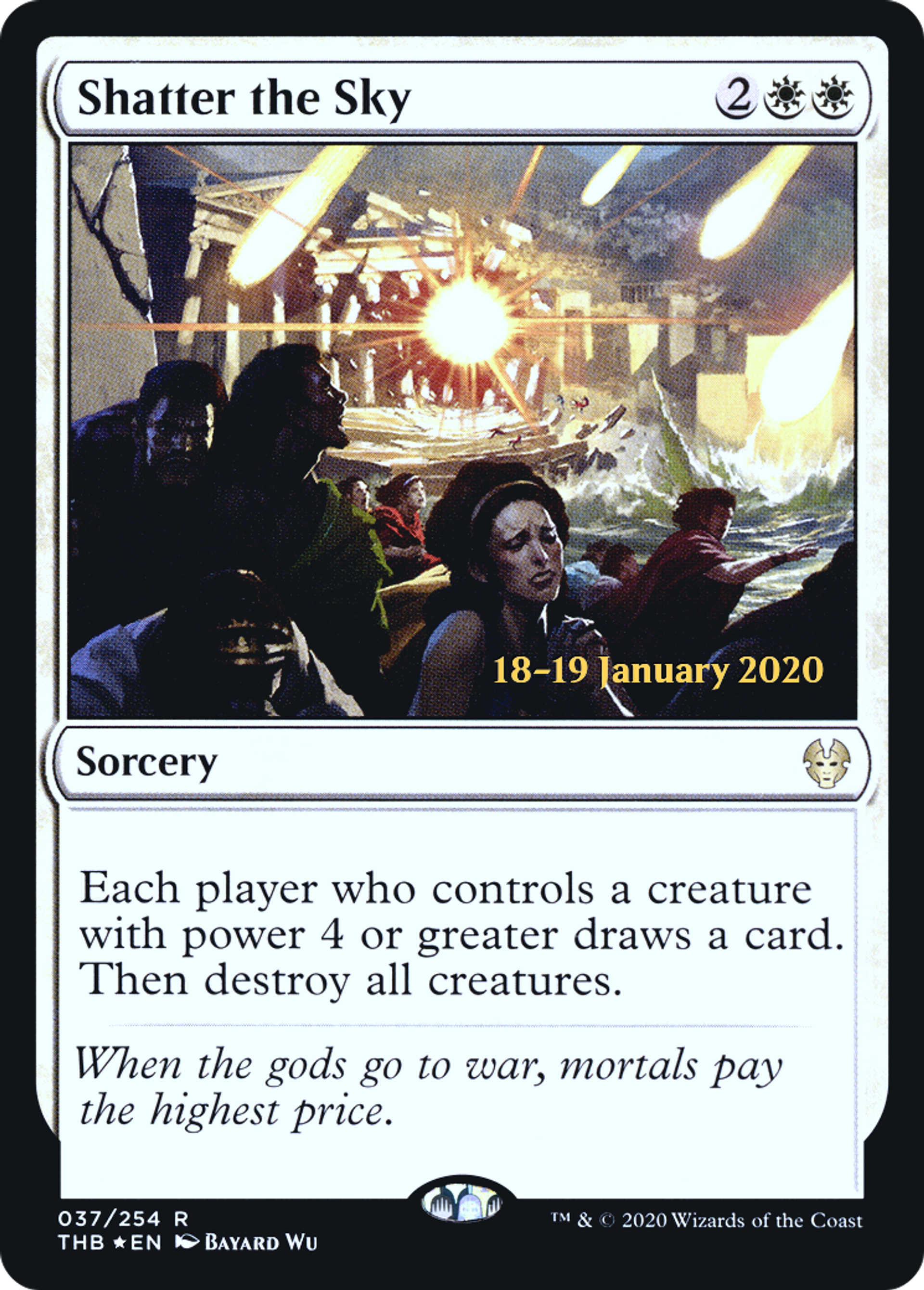 Shatter the Sky — Theros Beyond Death Promos — Magic: The Gathering