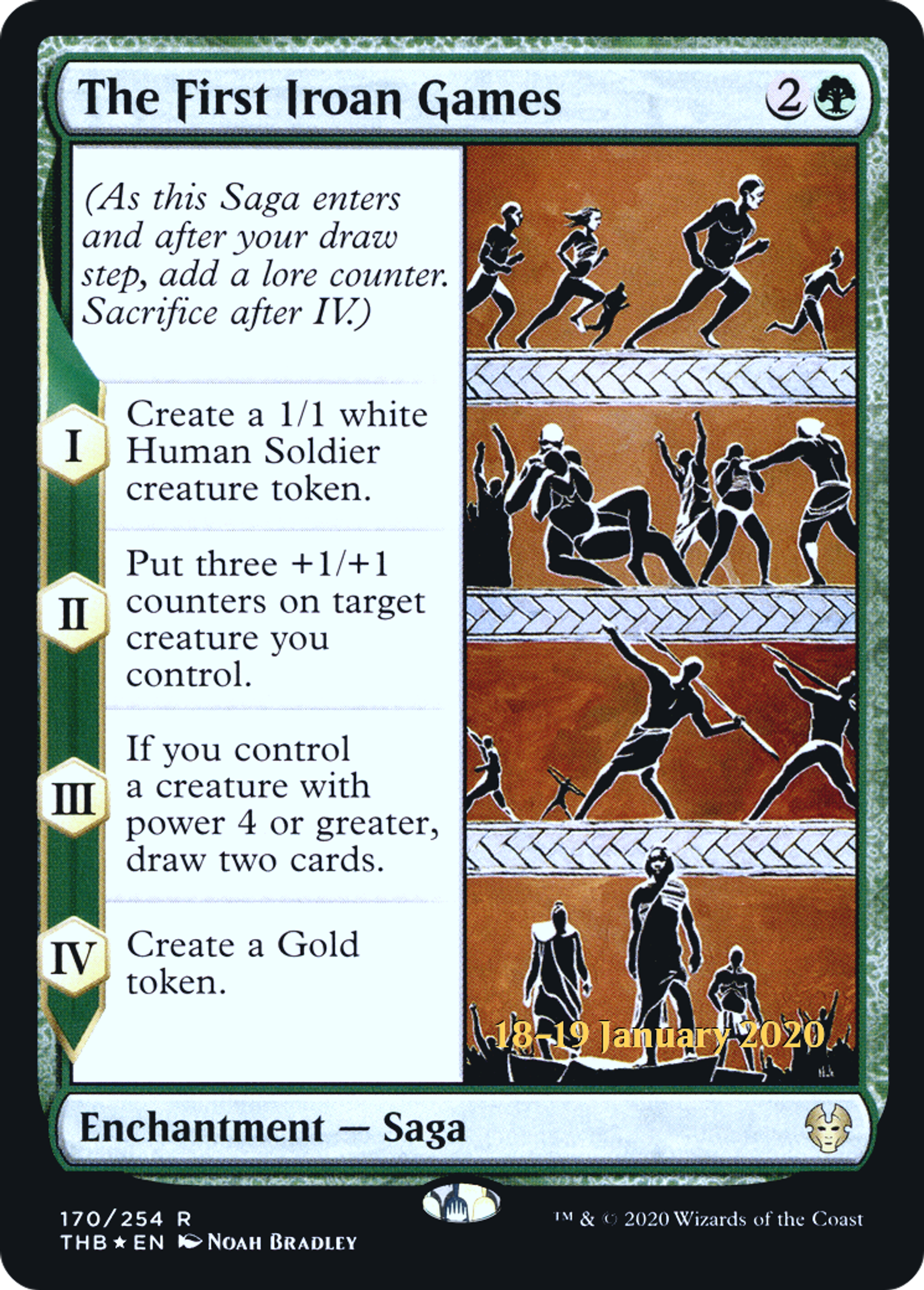 The First Iroan Games — Theros Beyond Death Promos — Magic: The Gathering
