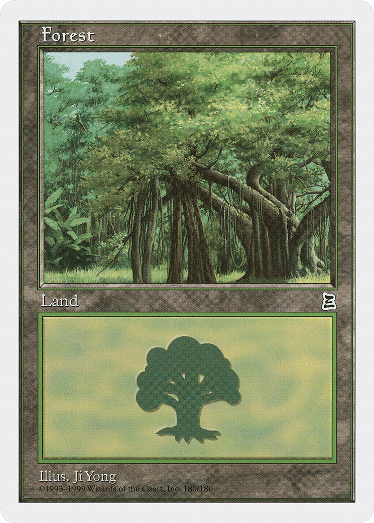 Forest — Portal Three Kingdoms — Magic: The Gathering
