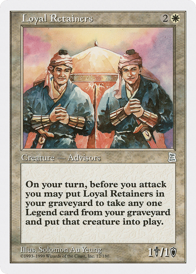 Loyal Retainers — Portal Three Kingdoms — Magic: The Gathering