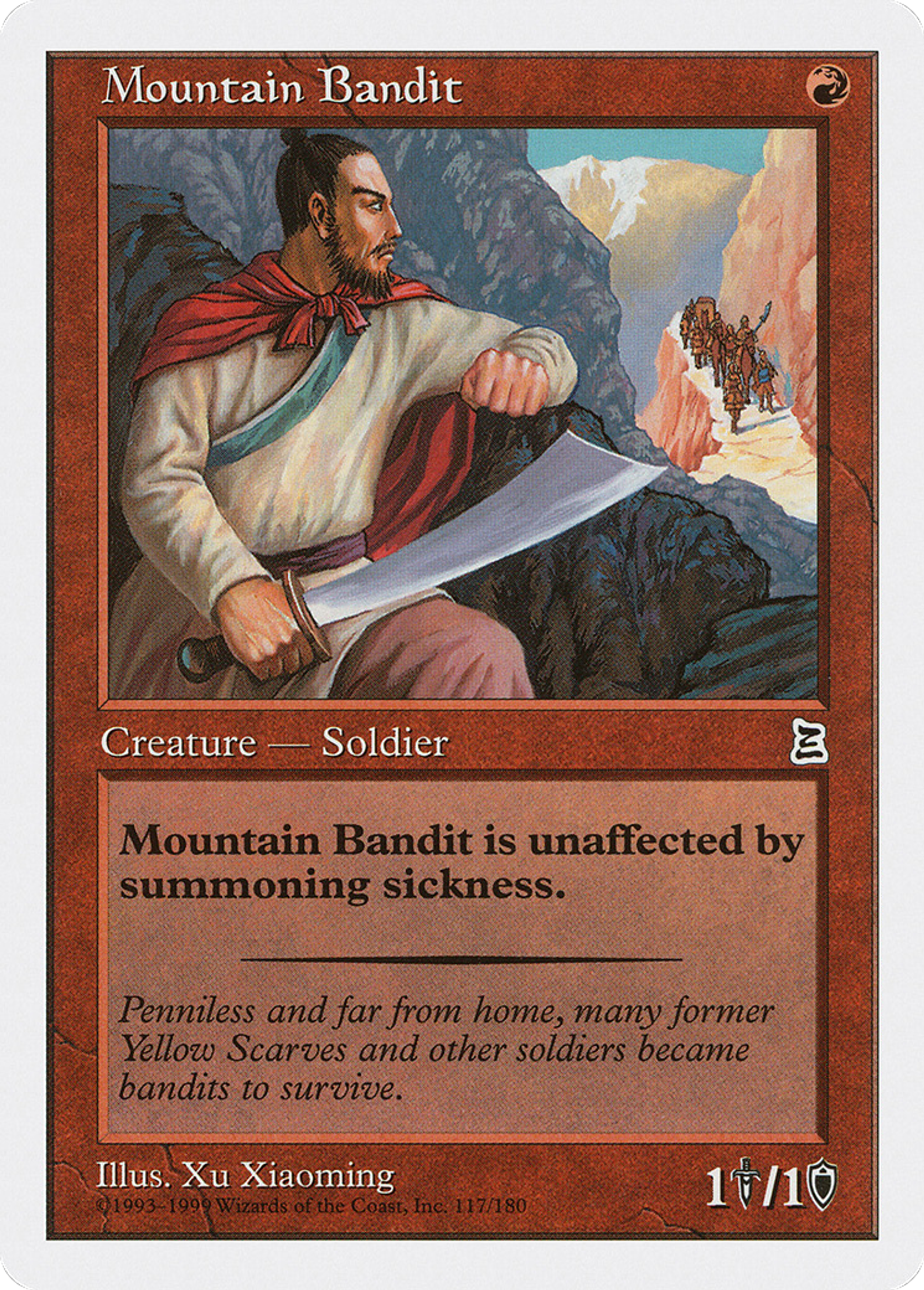 Mountain Bandit — Portal Three Kingdoms — Magic: The Gathering