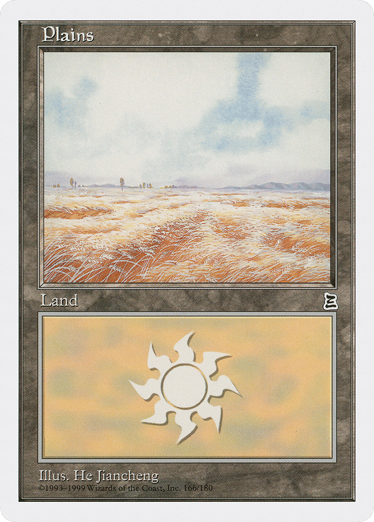 Plains — Portal Three Kingdoms — Magic: The Gathering