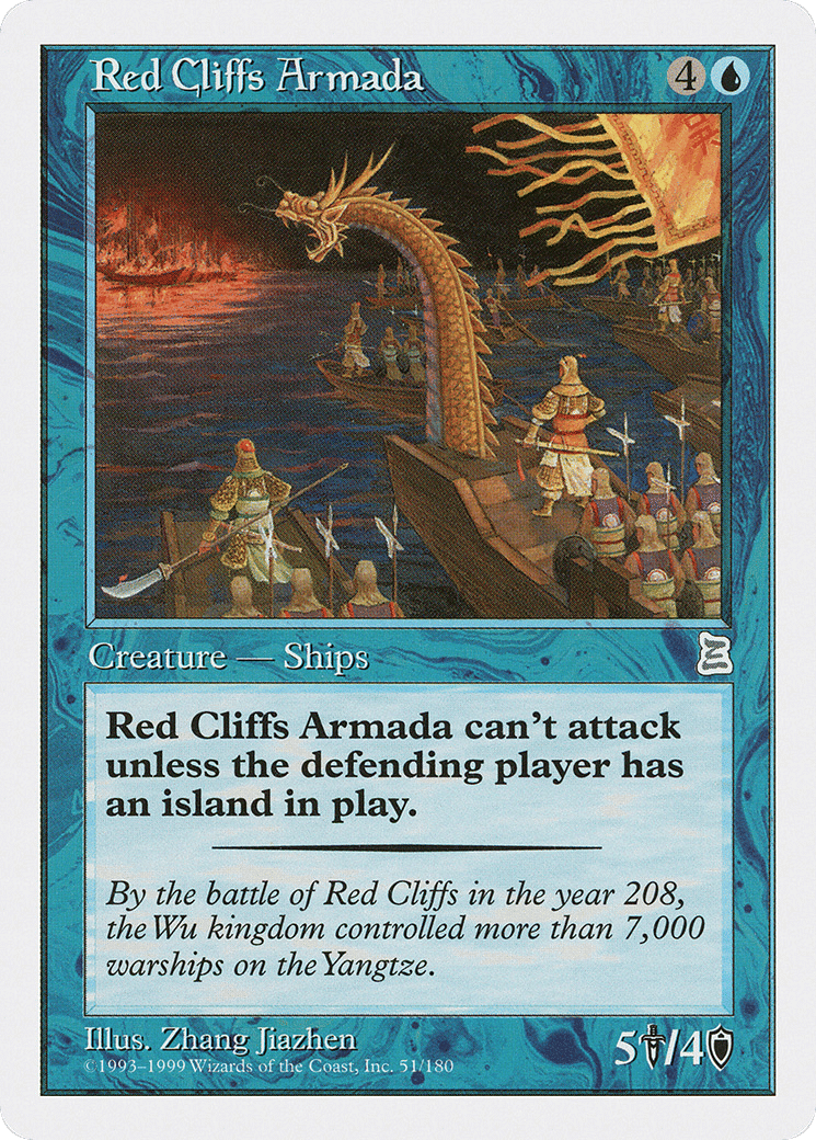 Red Cliffs Armada — Portal Three Kingdoms — Magic: The Gathering