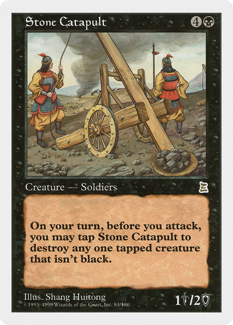 Stone Catapult — Portal Three Kingdoms — Magic: The Gathering