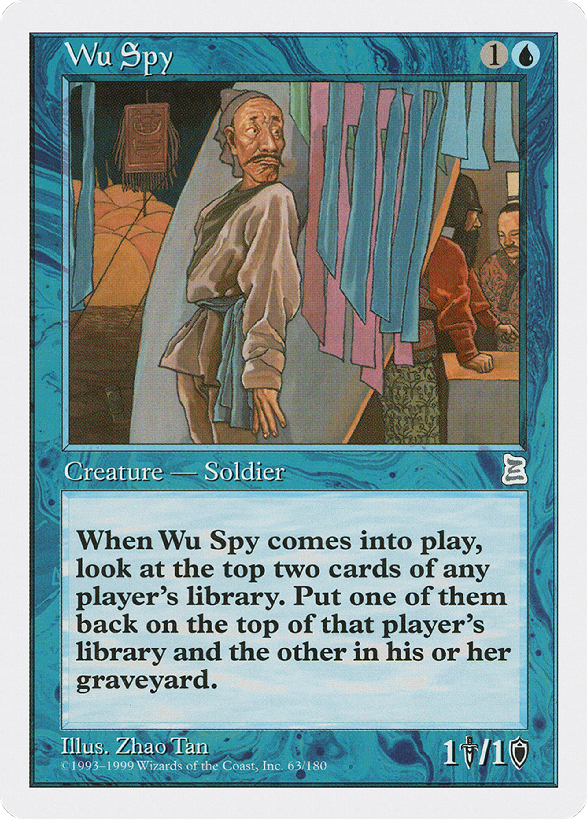 Wu Spy — Portal Three Kingdoms — Magic: The Gathering