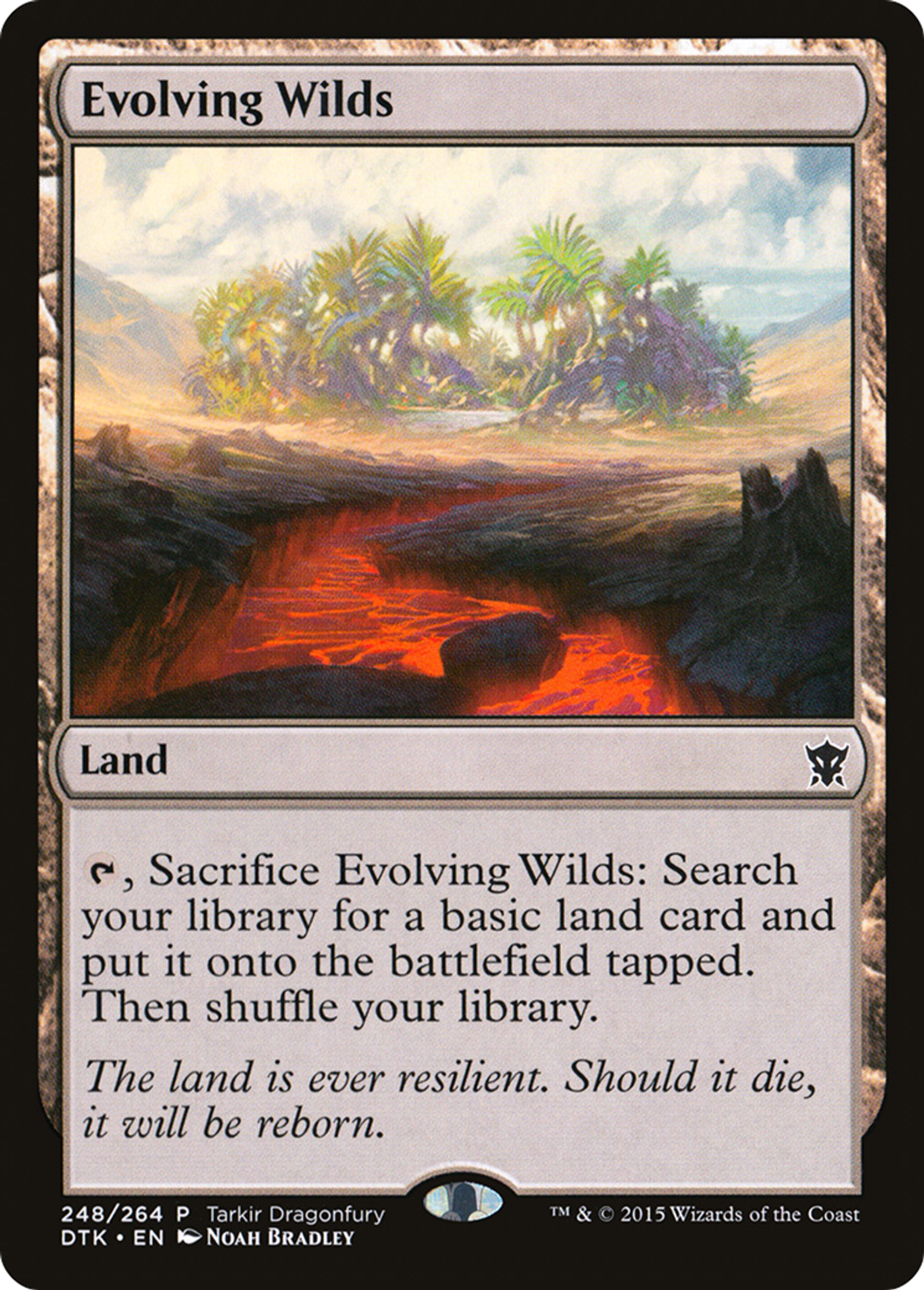 Étendues sauvages en évolution — Tarkir Dragonfury — Magic: The Gathering