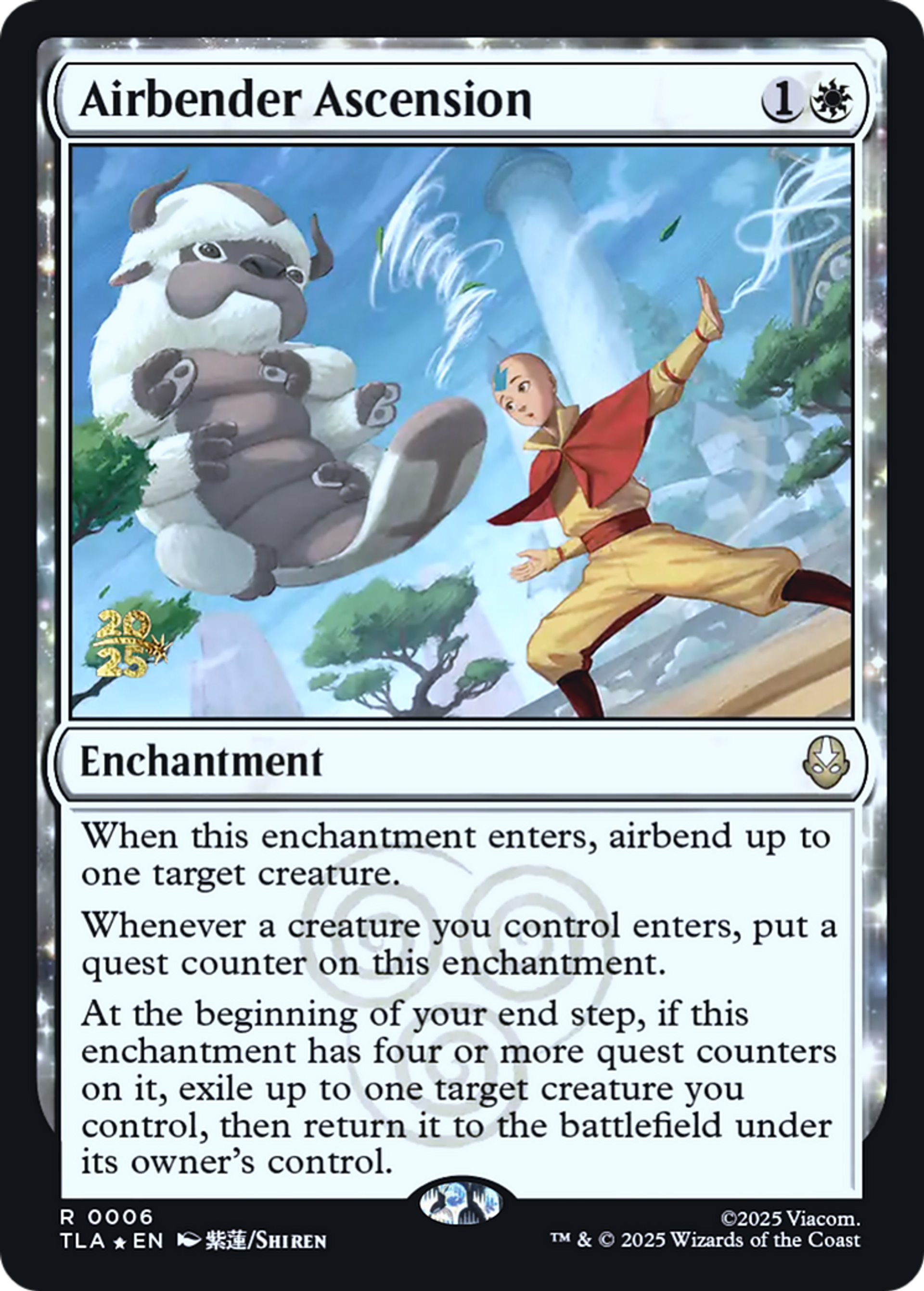 Airbender Ascension — Avatar: The Last Airbender Promos — Magic: The Gathering