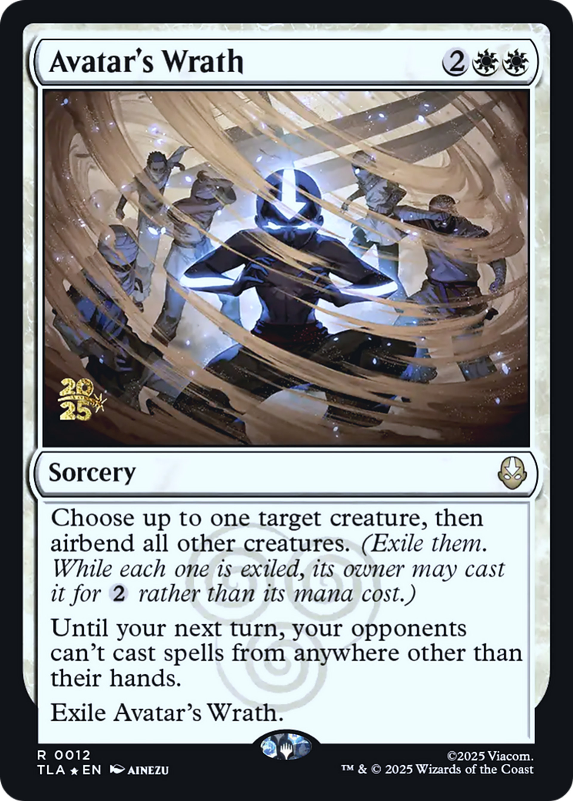 Avatar's Wrath — Avatar: The Last Airbender Promos — Magic: The Gathering
