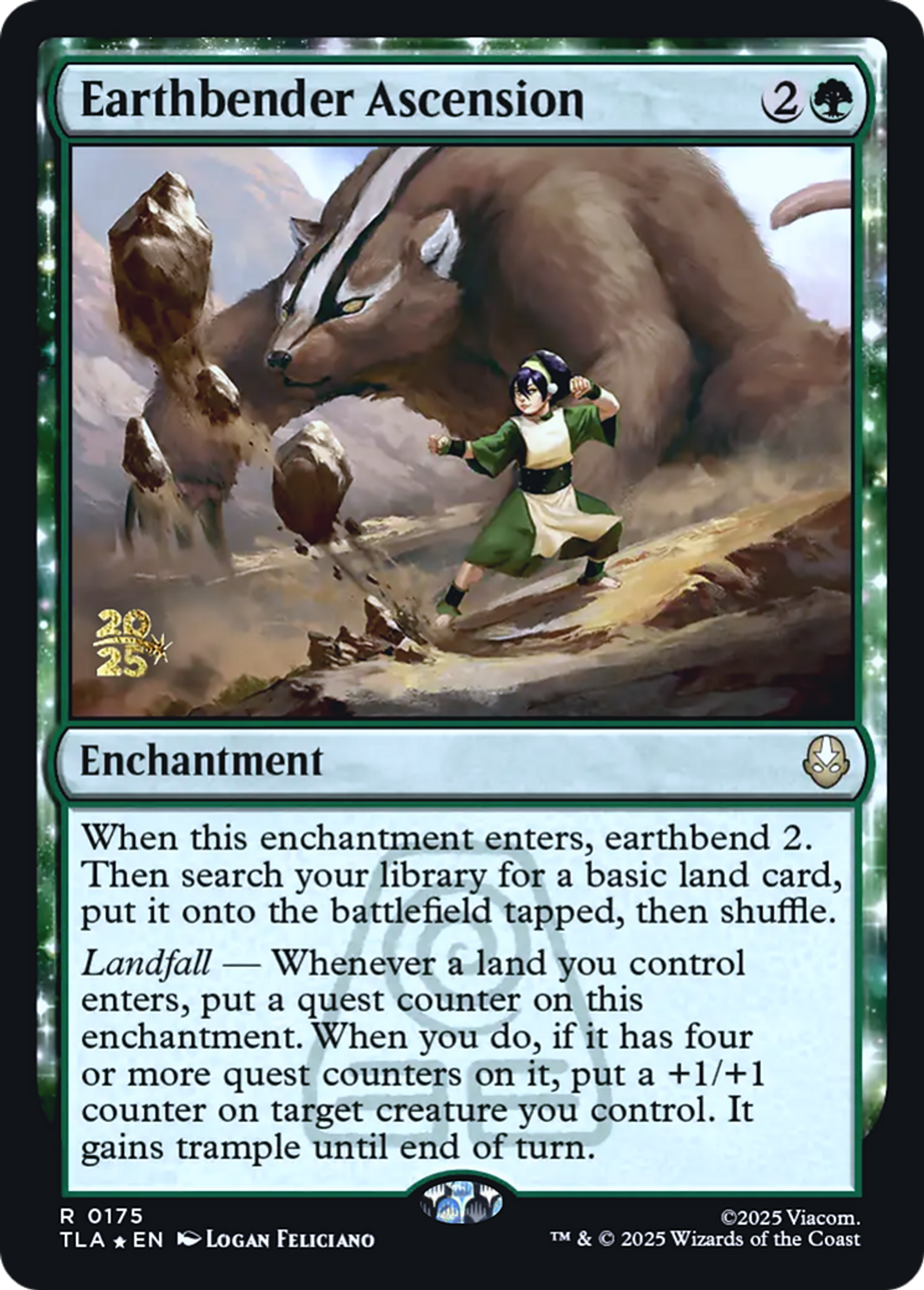Earthbender Ascension — Avatar: The Last Airbender Promos — Magic: The Gathering
