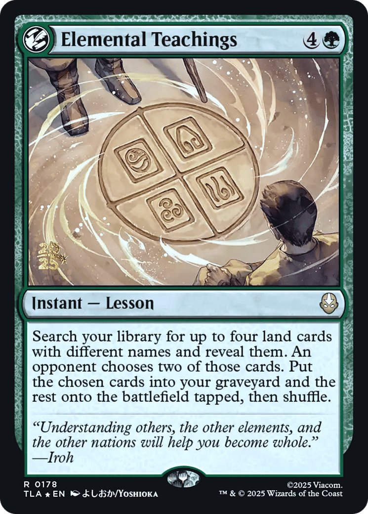 Elemental Teachings — Avatar: The Last Airbender Promos — Magic: The Gathering