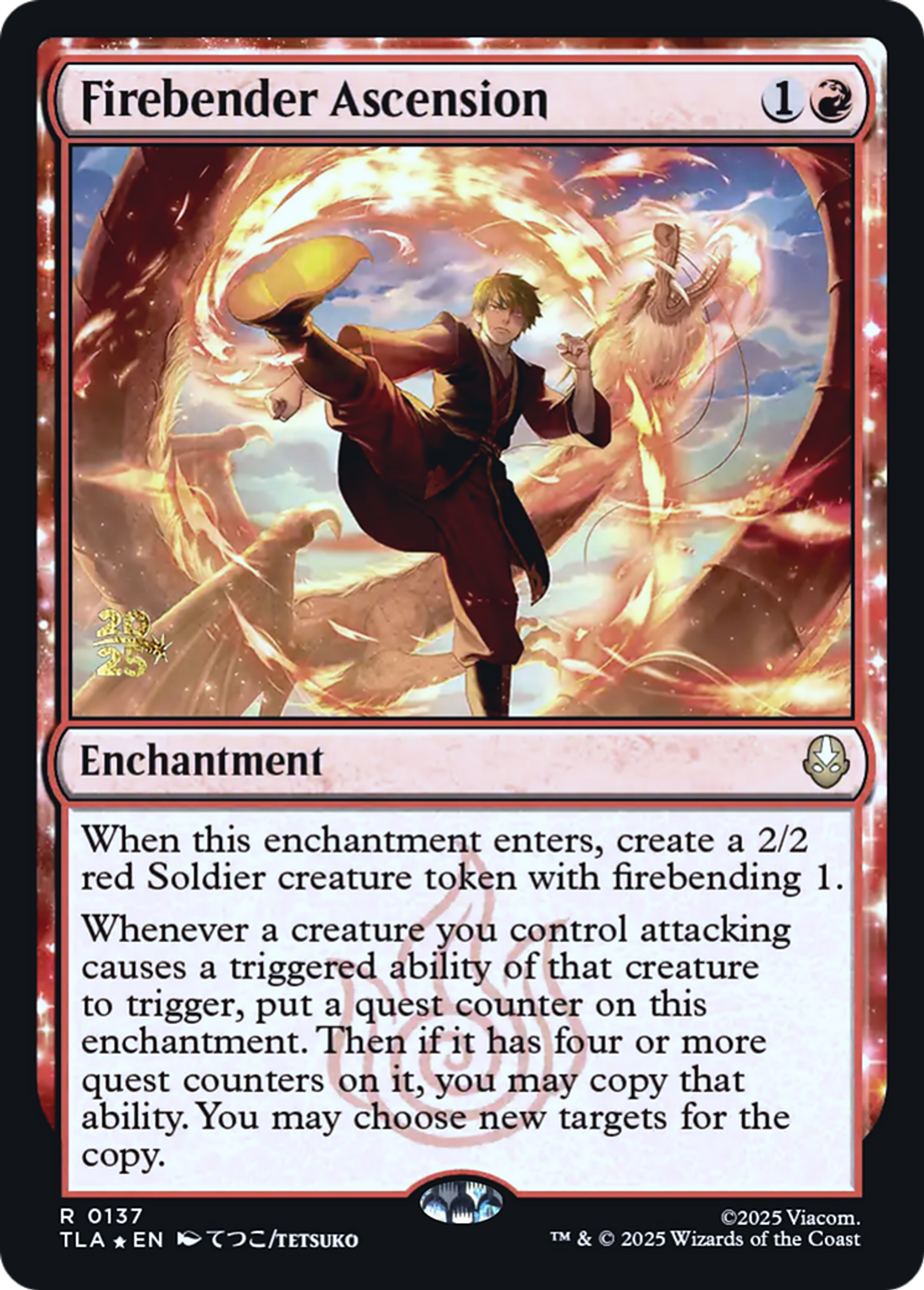 Firebender Ascension — Avatar: The Last Airbender Promos — Magic: The Gathering