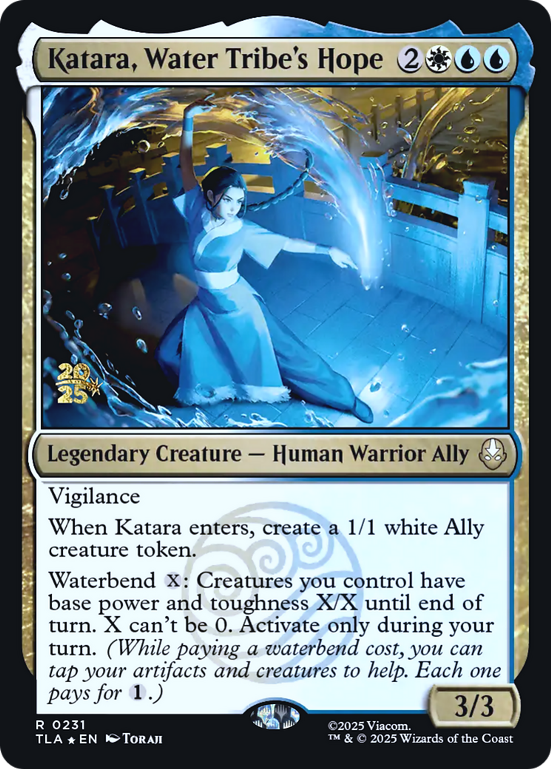 Katara, Water Tribe's Hope — Avatar: The Last Airbender Promos — Magic: The Gathering