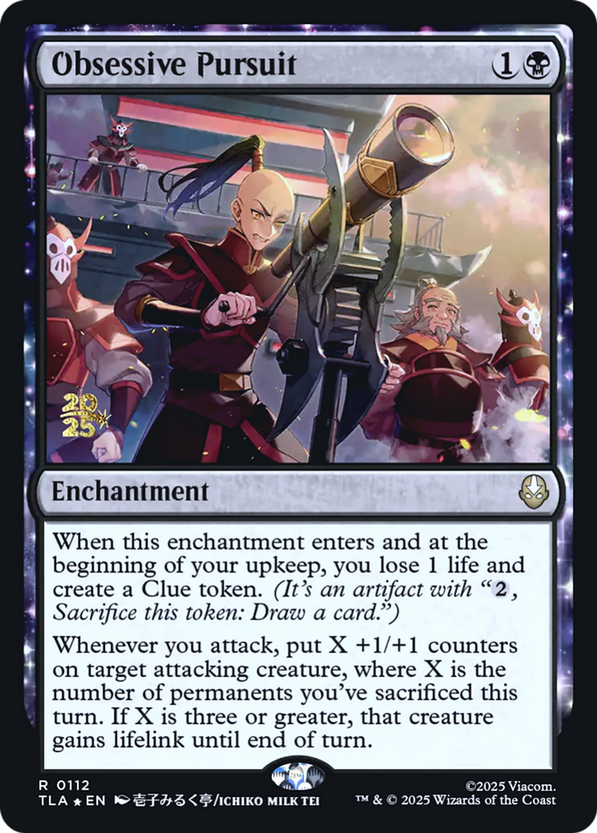 Obsessive Pursuit — Avatar: The Last Airbender Promos — Magic: The Gathering