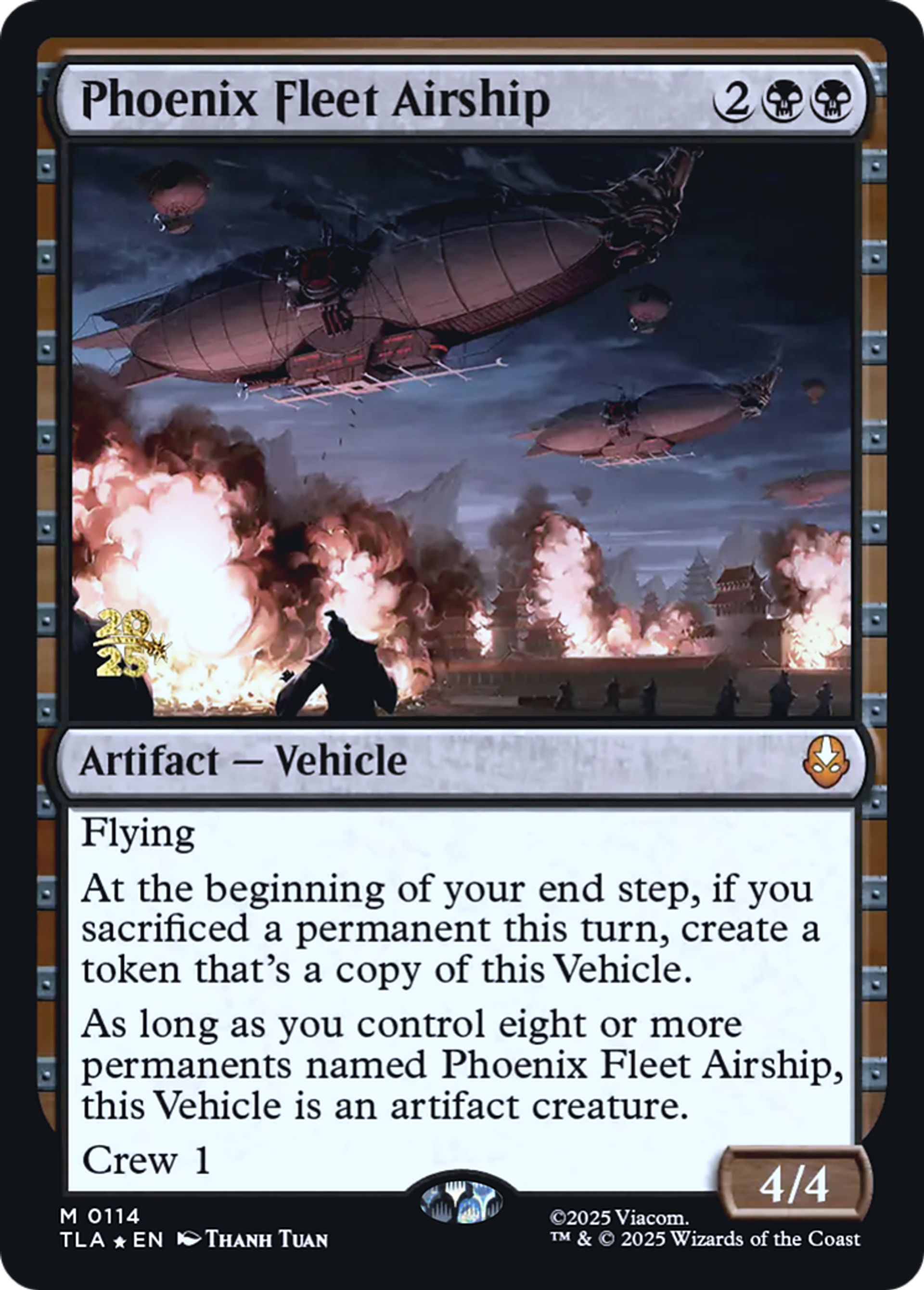 Phoenix Fleet Airship — Avatar: The Last Airbender Promos — Magic: The Gathering