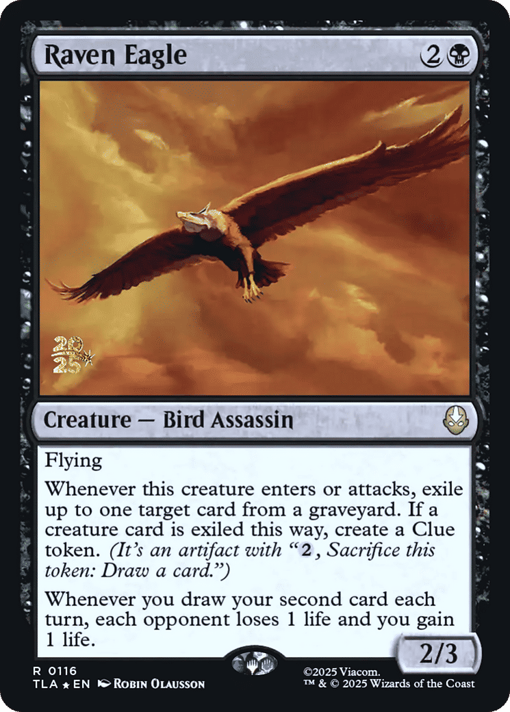 Raven Eagle — Avatar: The Last Airbender Promos — Magic: The Gathering