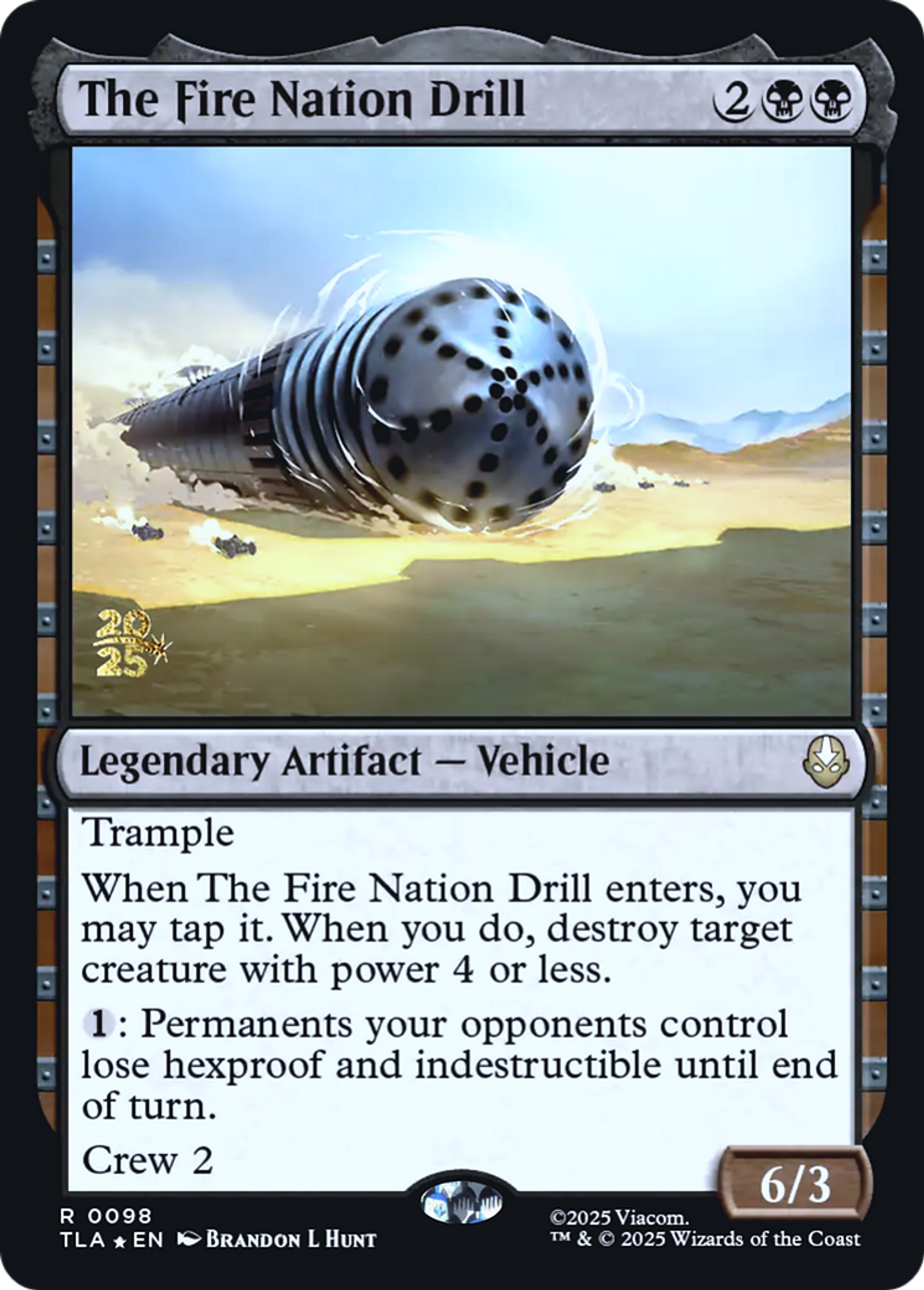 The Fire Nation Drill — Avatar: The Last Airbender Promos — Magic: The Gathering