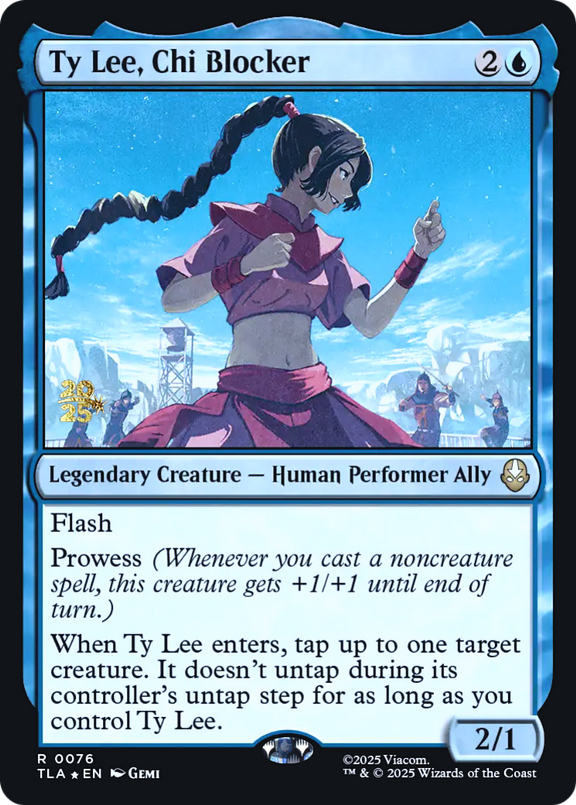 Ty Lee, Chi Blocker — Avatar: The Last Airbender Promos — Magic: The Gathering